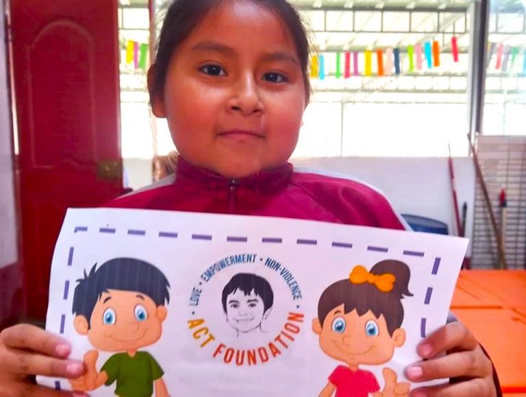 English learning for children in Peru