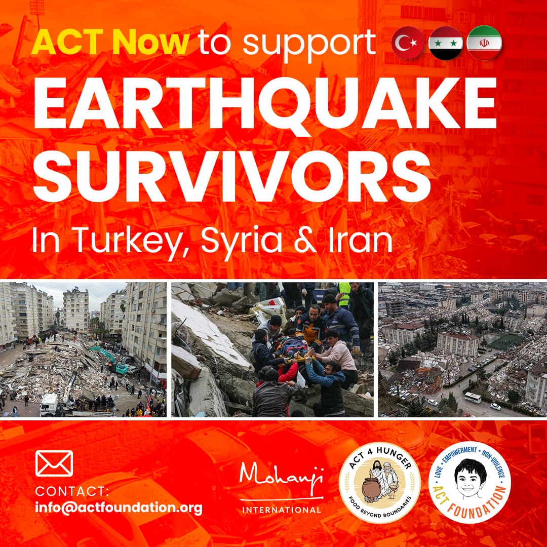 Earthquake Survivors in Turkey,Syria and Iran